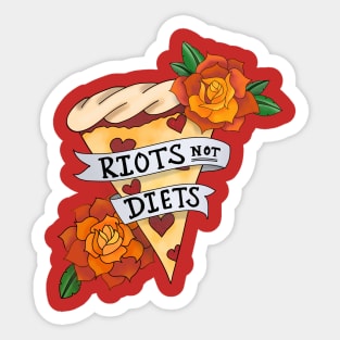 Riots not Diets (2019) Sticker